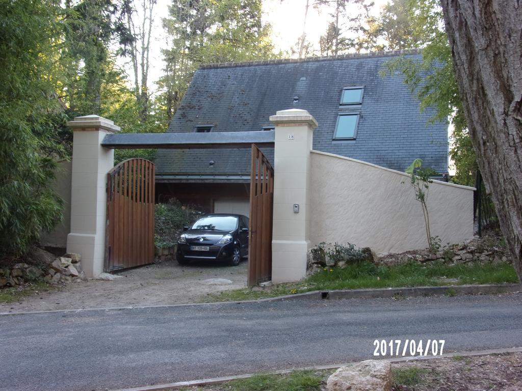 Maison Bois "Alaska" Rochecorbon Eksteriør bilde